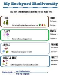 Outdoor Science Biodiversity For Kids Science Activities Science Activities For Kids Biodiversity