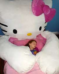 Hello Kitty Bed Hugs Back 3 Bee Purple Folder Pinterest Podushki Idei And Dlya Doma