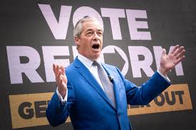 Nigel Farage unveils 'Vote Reform. Get Starmer out' slogan | Belfast  Telegraph