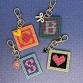 Beginner Needlepoint Monogram Bag Charm workshop in Montgomery County, Md.