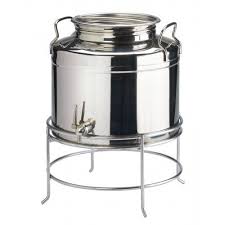 3 Gallon Stainless Beverage Dispenser Drink Dispenser Antique Milk Can Oil Dispenser