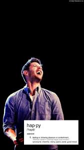 Maybe you would like to learn more about one of these? You Can Tell It S Not Dean Because He S Smiling Supernatural Wallpaper Supernatural Funny Supernatural Pictures