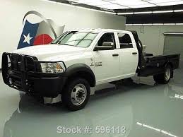 Check spelling or type a new query. Dodge Ram 4500 4x4 Crew Diesel Drw Flatbed Tow 2013 Commercial Pickups