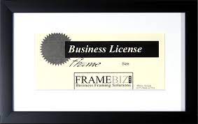 Printed images and photos are usually measured in inches, although you might see centimeters used in some. Business License Frames