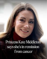 Catherine, Prinzessin von Wales, sagte am Dienstag, den 14. Januar, dass  sie "in Remission" von Krebs sei, nachdem sie und ihr Ehemann Prinz William  das Londoner Spezialkrankenhaus besuchten, in dem sie behandelt