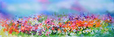 Maybe you would like to learn more about one of these? Flower Fields Original Painting Painting By Soos Roxana Gabriela