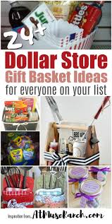 Dollar Store Gift Basket Ideas Dollar Store Gifts Dollar Tree Gifts Christmas Gift Baskets