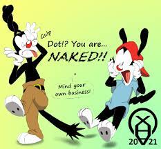 Naked Dot by XenaHasAClit < Submission | Inkbunny, the Furry Art Community