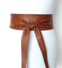 Real Leather Wrap Belt Obi Belt For Women Wide Waist Band Handmade At Amazon Women S Clothing Store Belts For Women Leather Wrap Belt Obi Belt