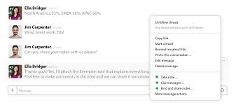 Using slack messaging and calls. How To Use Evernote For Slack Evernote Help Learning