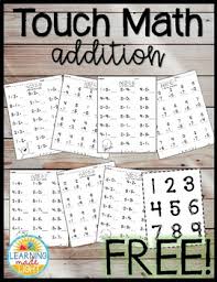 Touch math additions incredible adding. Touch Math Worksheets Teaching Resources Teachers Pay Teachers