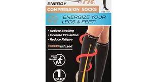 Copper Fit Compression Socks S M 1 Ea Copper Fit Compression Socks Compression