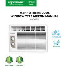 Top ten reviews is supported by its audience. Xtreme Cool 0 5hp Non Inverter Window Type Air Conditioner Manual White Xacwt05 Shopee Philippines