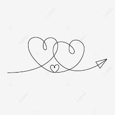 Learn how to draw valentine's day pictures using these outlines or print just for coloring. Love Valentines Day Continuous Love Geometric Decorative Lines Line Draw Valentine S Day Love Line Png And Vector With Transparent Background For Free Download