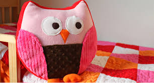 Barn owl in meadow throw pillow. How To Make A Snuggly Owl Pillow Weallsew