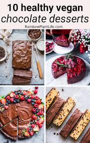 But most funfetti recipes—holy sugar! 10 Healthy Vegan Chocolate Desserts Rainbow Plant Life