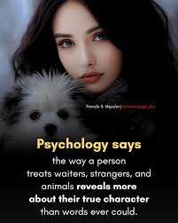 True character revealed through kindness to vulnerable people