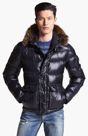 One Of Our Most Popular Moncler Jackets We Have 2 Left At Nordstrombellevue Moncler Hubert Down Jacket With Genuine Jackets Down Jacket Sport Jacket Men