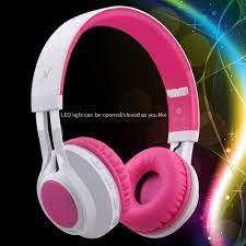 Pink Headphones For Girls Headphones Earbud Headphones Bluetooth Headphones