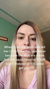 But momma, I'm being bullied 🤣 #comegetme #sleepover #bullies #meanki...