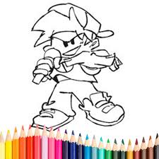 Friday night funkin game coloring pages. Friday Night Funkin Coloring Book Apps Bei Google Play