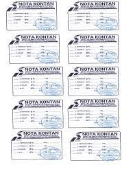 Kolom kode barang bisa kamu isi secara manual. Nota Bensin