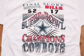 Vintage 90s Dallas Cowboys Super Bowl Xxvii Champs T Shirt Dallas Cowboys Super Bowl Xxvii Cowboys