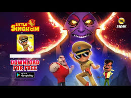 Little Singham Official Game Trailer New Villain Update Kaal Youtube