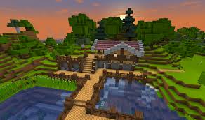 Feb 10, 2020 · minecraft Simple Minecraft River House Novocom Top