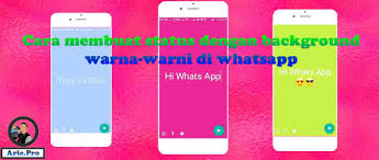 Berikut cara menutup kamera belakang sekaligus menekan tombol shutter. Cara Membuat Status Whatsapp Dengan Background Warna Warni Www Arie Pro