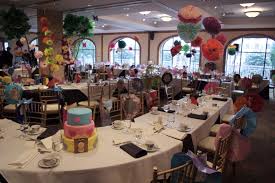 Add some bright and festive details to the tablescape with these mad hatter tea party napkins. Mad Hatter Tea At O Henry Hotel