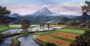  Image Result For Lukisan Pemandangan Gunung Pemandangan Alam Yang Indah Gambar Alam