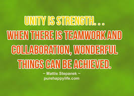 Business Quote Unity Is Strength When There Is Teamwork And Unity Quotes Best Love Quotes Life Quotes