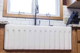 fireclay farmhouse kitchen sink