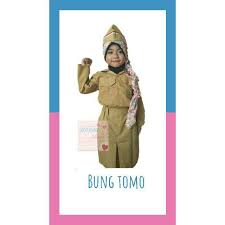 Tak cuma meluku tanah dengan traktor. Baju Pejuang Pahlawan Baju Karnaval Anak Baju Bung Tomo Shopee Indonesia