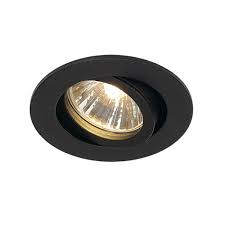 Ceiling light fixtures are relatively new within the scheme of house lighting. New Tria 68 Gu10 Adjustable Downlight Round Matt Black Halogen Or Led Downlights Recessed Lighting Recessed Lighting Fixtures