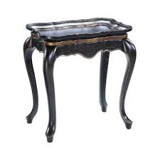 Chambery Tray Top End Table By Gail S Accents 266 00 30 018lt Features Gold Undertones And High Lights End Tables Coffee And End Tables Floor Lamp Table