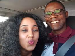 Mwebantu, first picture she has looked happy since she landed in Zambia.