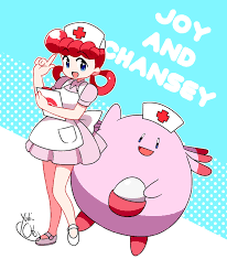 Nurse Joy and Chansey by yuki-oto on DeviantArt | Pokemon, Pokémon  soulsilver, Joy