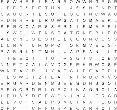 The best free online crossword is brand new, every day. Gardening Free Word Search Puzzle