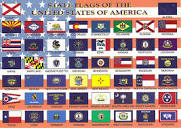 Complete Set of 52 US State Flags