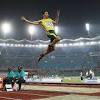 The high jump is a track and field event in which competitors must jump unaided over a horizontal bar placed at measured heights without dislodging it. 1