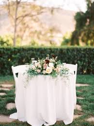 Charming Romantic Maravilla Gardens Wedding Sweetheart Table Flowers Sweetheart Table Wedding Wedding Flowers