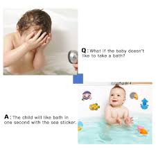 Blow bubbles in the bathtub! Secopad Non Slip Bathtub Stickers 20 Large Sea Adhesive Kids Anti Slip Decal Threads For Shower And Bath Tub With Premium Sc Each Design About 4 5 X 3 5 Buy Online At Best