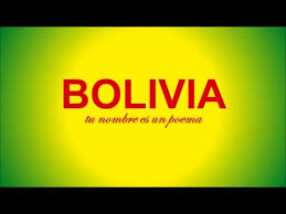 Espacio para publicar los poemas que cada lunes envío a mis amigos. Bolivia Tu Nombre Es Un Poema Youtube