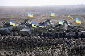 Ukraine plans to hold the cossack bulava military exercises, in which more than 1,000 servicemen ukrainian president vladimir zelensky, a former comedian and actor, started adding more fuel to the fire saying that the only way for ukraine to. Jika Rusia Berperang Melawan Ukraina Siapa Bakal Unggul Halaman All Kompas Com