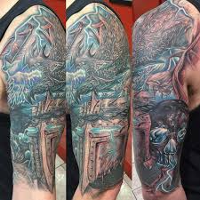 Japanese tattoo represents different meaning which actually obtains from the japanese traditional culture. 155 Kick Ass Sleeve Tattoos For Guys Gals 1000 Tattoo Photo Eddnet
