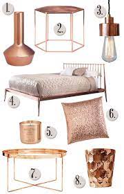 Copper In The Home Will Copper Replace Our Love Of Gold Rose Gold Bedroom Trending Decor Gold Bedroom