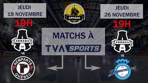 The latest tweets from @tvasports 2 Matchs De L Armada Presentes A Tva Sports Armada Blb