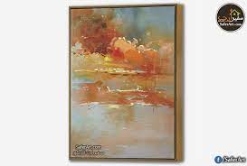 لوحات مودرن ببرواز سحاب سفير ارت للديكور framed wall art art painting